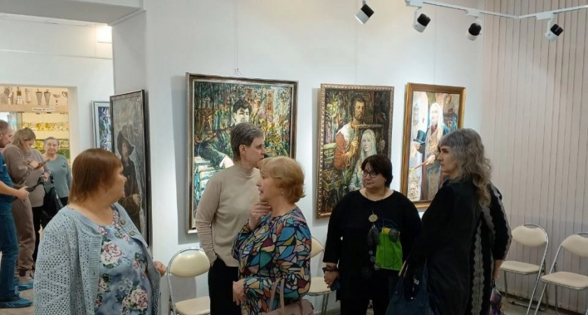 «Мысли и образы»: выставка памяти Ольги Ильиной в Усольском музее