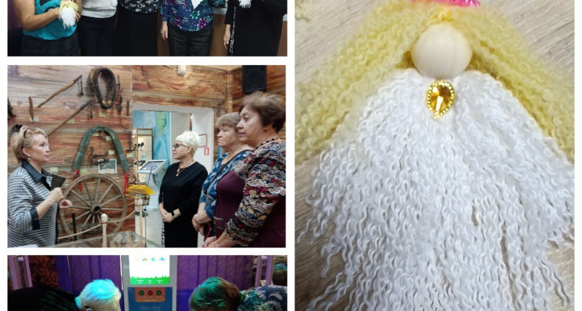 Активной жизнью живут участники проекта «Все краски жизни», реализуемого в отделении дневного пребывания Управления соцзащиты