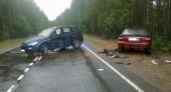 Столкновение 2 автомобилей в Усольском районе