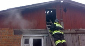 Пожар произошел в Усольском районе