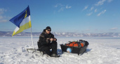 Педагог-экстремал из Томска за месяц прошел более 636 км по льду вдоль Байкала