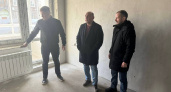 Зампред Правительства региона Александр Галкин ознакомился с ходом строительства жилья для переселенцев