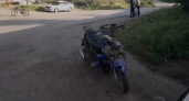 В Усольском районе при столкновении мопеда и автомобиля пострадала 7-летняя девочка 