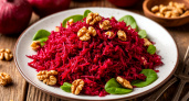 Вкуснейший салат со свеклой: гости просят рецепт уже после первой ложки — готовится просто и быстро