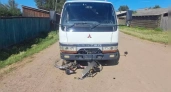 В Иркутской области 7-летний велосипедист попал под колеса грузовика