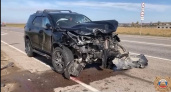 В Усольском районе автомобилист погиб в столкновении на трассе