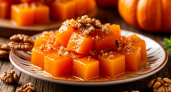 Мармеладная тыква с грецким орехом: вкуснейший турецкий десерт, достойный султана