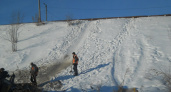 В Усолье-Сибирском ликвидировали опасные стихийные горки