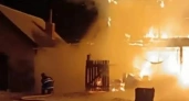 В Иркутской области произошёл пожар в жилом доме