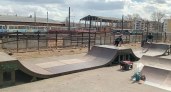 В Усолье-Сибирском в сквере «Луч» обновили скейт-парк