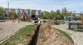 В Усолье-Сибирском подрядчик обновляет парк “Никольский”