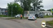 В Усолье-Сибирском внедорожник протаранил трамвай с пассажирами 