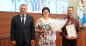 Пару из Усольского района отметили на региональном уровне
