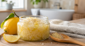 Морская соль + оливковое масло + цедра лимона: домашний скраб, после которого кожа становится гладкой
