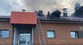 В Иркутской области пожар повредил кровлю новой больницы