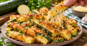 Кабачки больше не жарю кружочками: режу палочками и засыпаю сыром — хрустят как картошка фри, а внутри нежные, как пюре