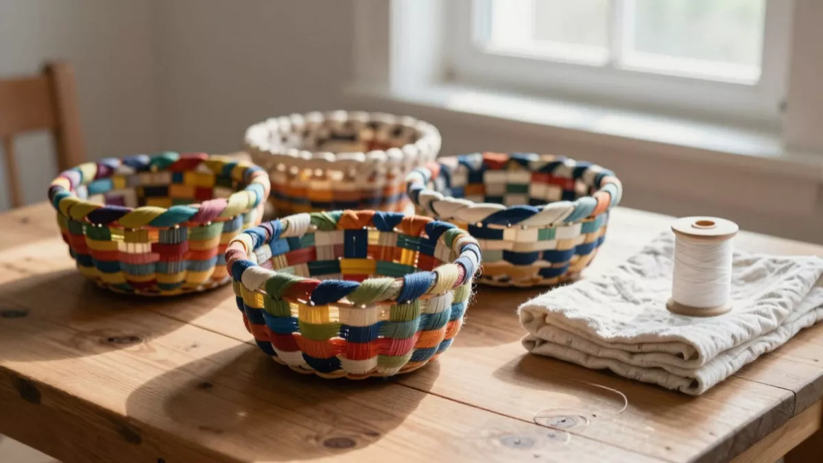 Старые тряпки превращаются в дизайнерские штучки: простые хитрости для второй жизни текстиля