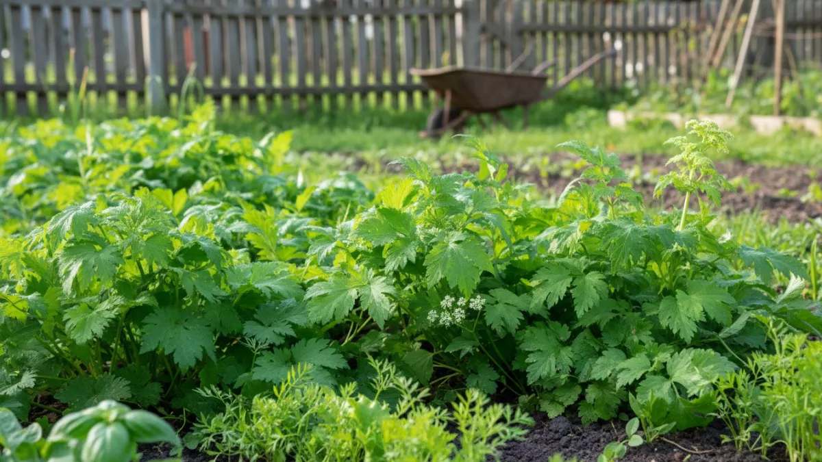 Сныть больше не захватывает грядки: 1 стакан в воду — и с прополкой покончено на весь сезон