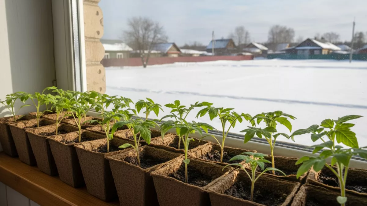 Лунный календарь томатов 2026: когда сеять, чтобы рассада была крепкой, а урожай — богатым