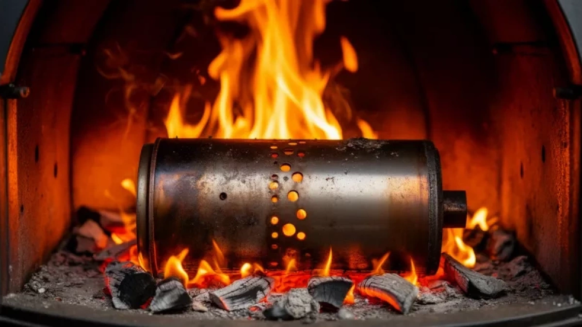 Топлю печку третий год с одним "вечным поленом" — уменьшил расход дров в 2 раза. Умельцы в деревнях только так и делают