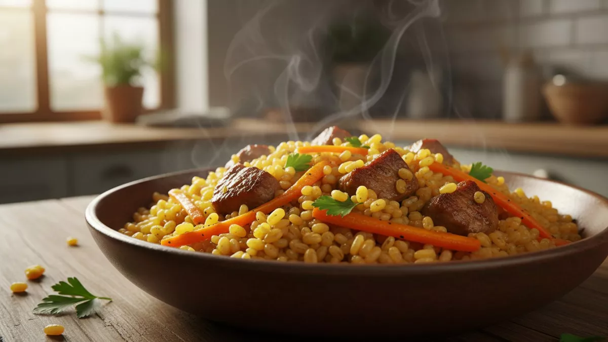 Забудьте про макароны: это блюдо из булгура с мясом выше всех похвал — рецепт сытного ужина