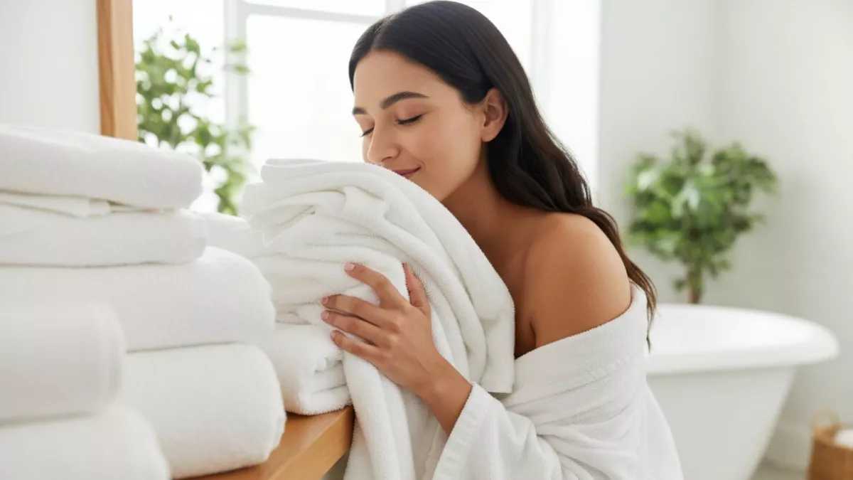 Сода, перекись и пара капель лаванды: дешевле некуда, а полотенца пахнут как в пятизвездочном отеле