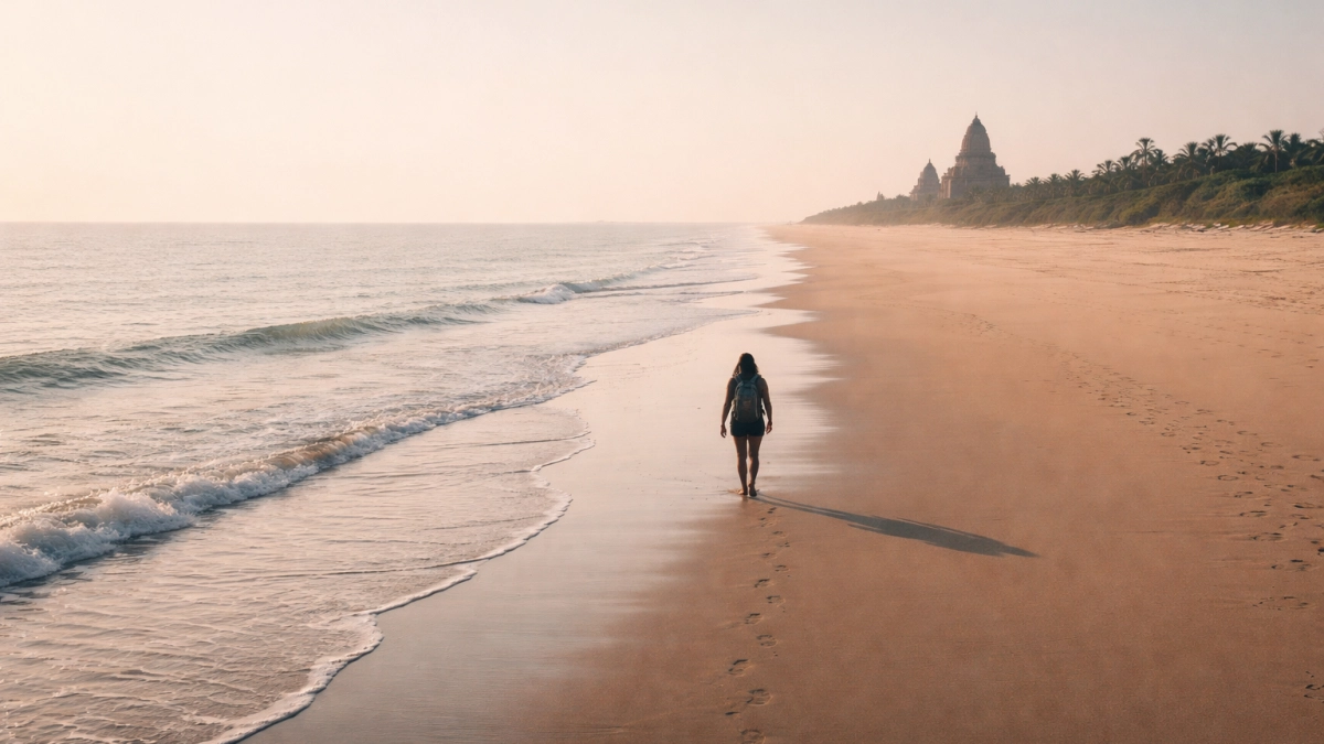 "Крымские Мальдивы" за копейки: белоснежный песок, ярко-бирюзовая вода и озера с глиной — никаких туристов 