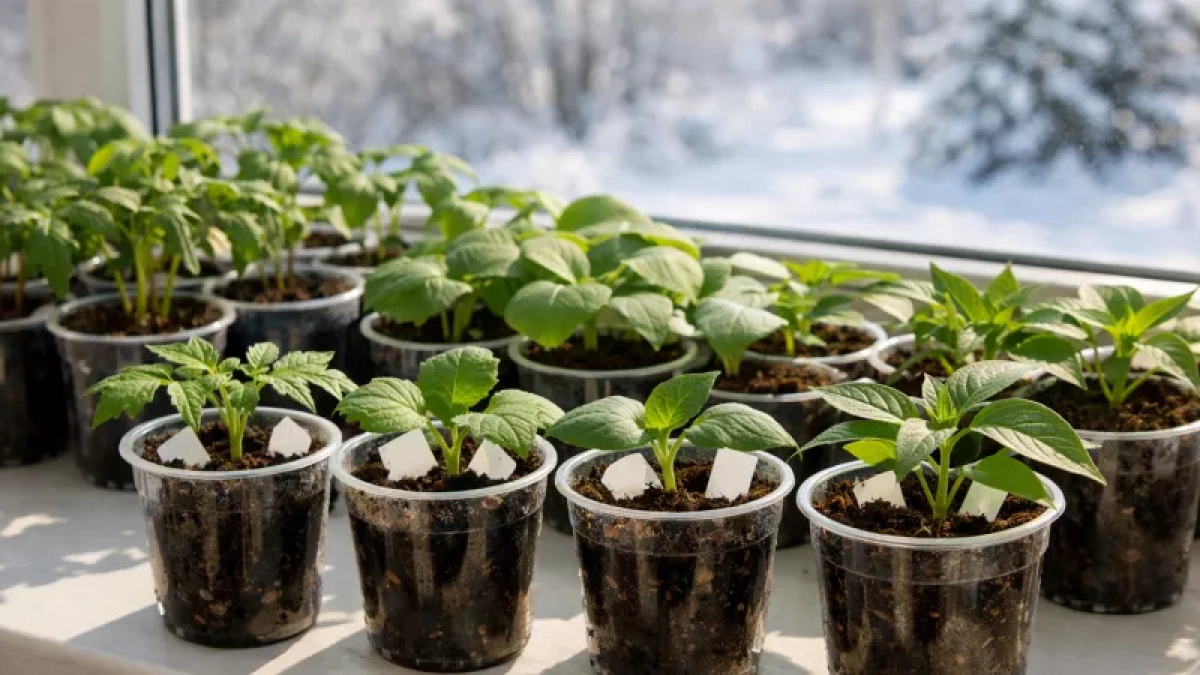 Сею для рассады перец, помидоры, огурцы и цветы: за 2 дня все семена дружно всходят