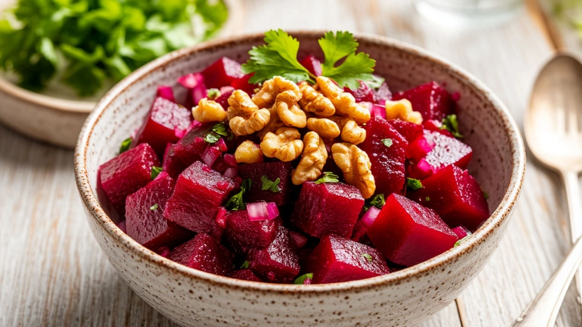 Винегрет больше не готовлю: салат со свеклой по-грузински — вкуснее и готовится в разы проще