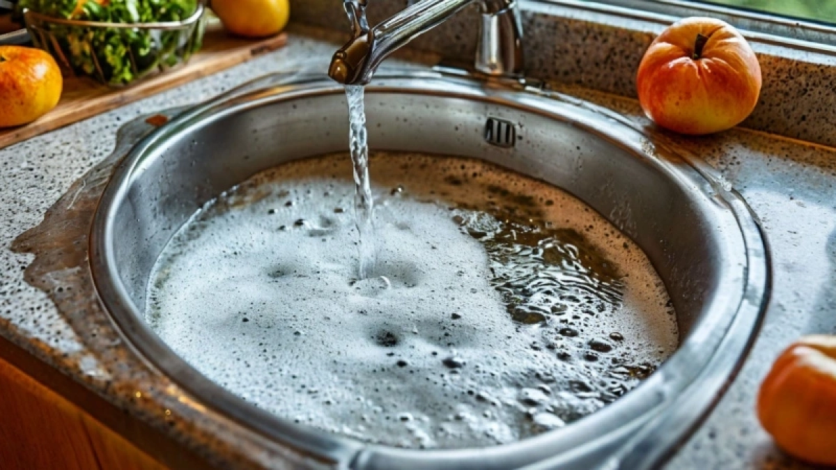 1 ложка и 1 чашка в слив: жир ушел за 5 минут — эффективнее, чем уксус и сода