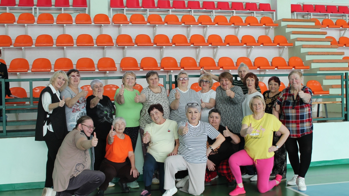 Для усольчан серебряного возраста открыли спортивно-танцевальный клуб