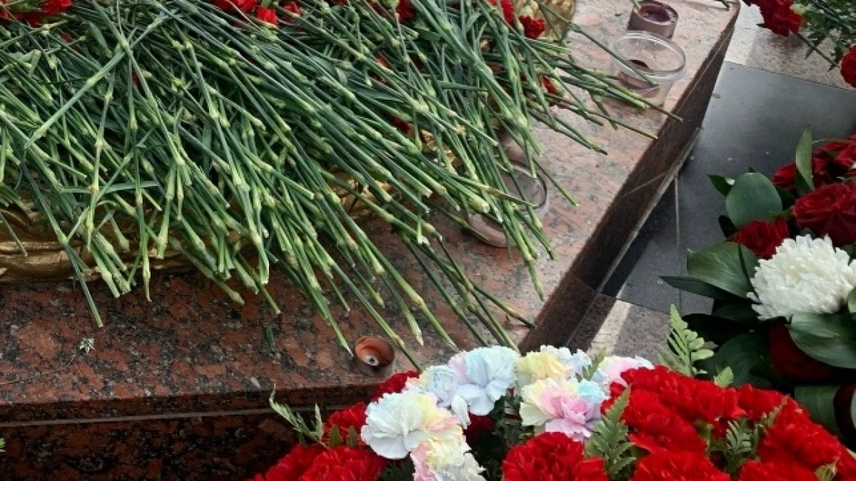 В Усолье-Сибирском почтили память героя Василия Потапова