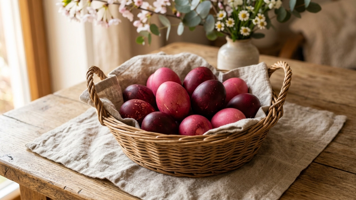 Не крапивa и не кофе: сварите яйца с этим корнеплодом — перламутровый перформанс для Пасхи