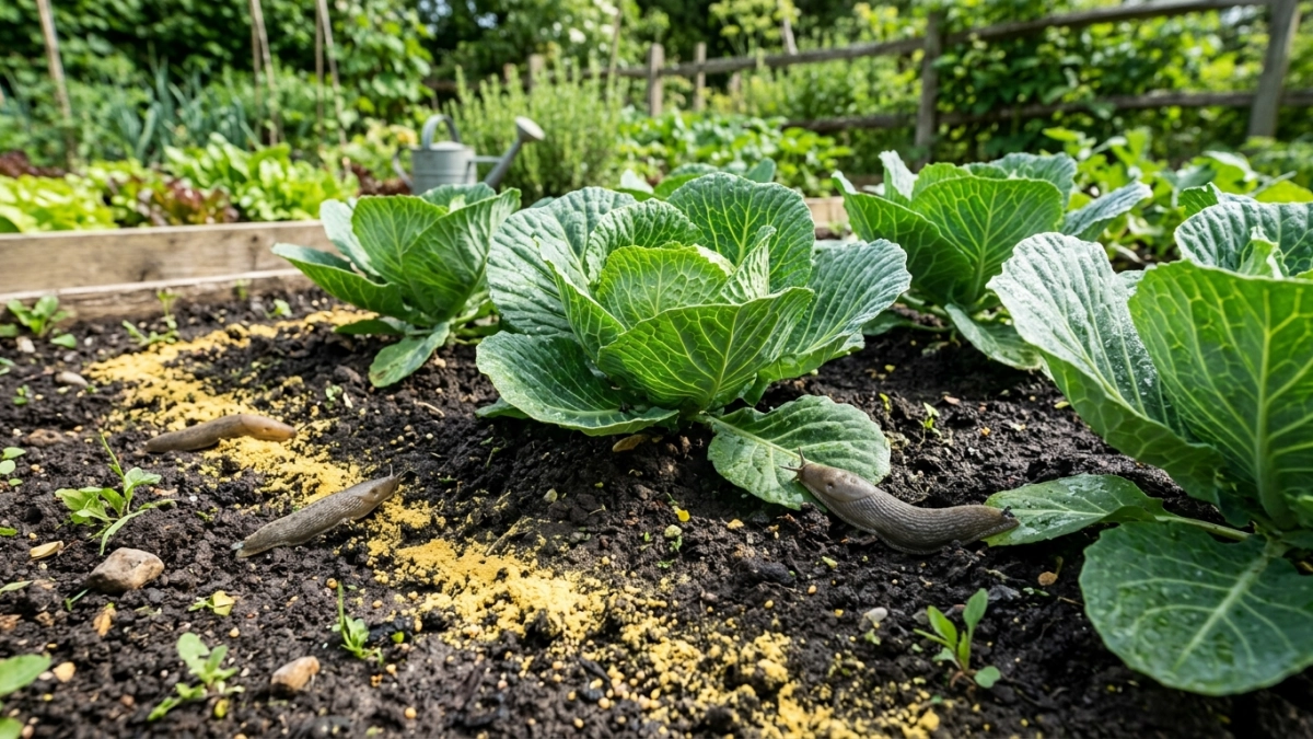 Рассыпаю это на грядках весной — слизни убегают с огорода как ошпаренные, сверкая пятками: всего 1 пакетик, никакой химии