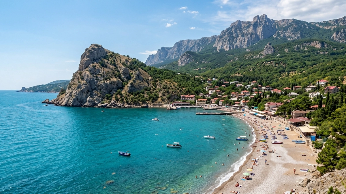 Уютный поселок на южном берегу Крыма, о котором не знают туристы: сюда приезжают отдыхать только местные и "свои"