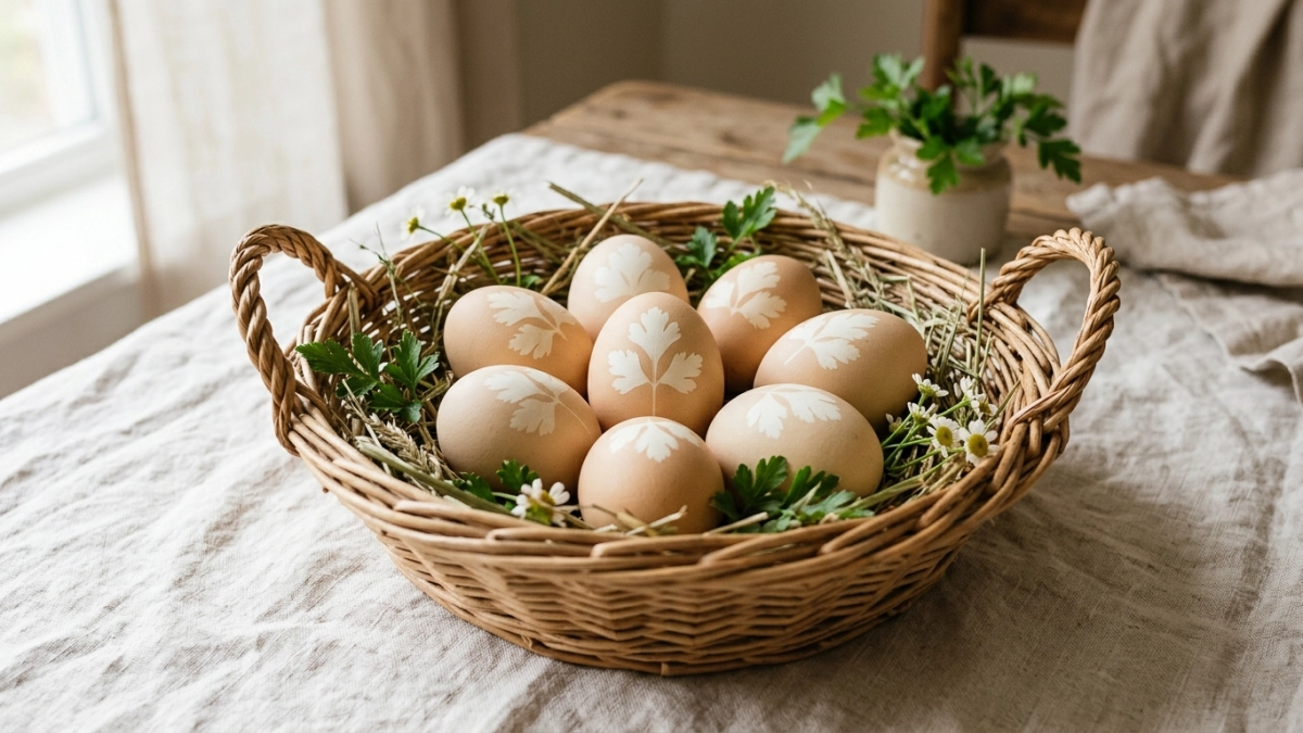 Как покрасить яйца кофе: способ окрашивания без химии