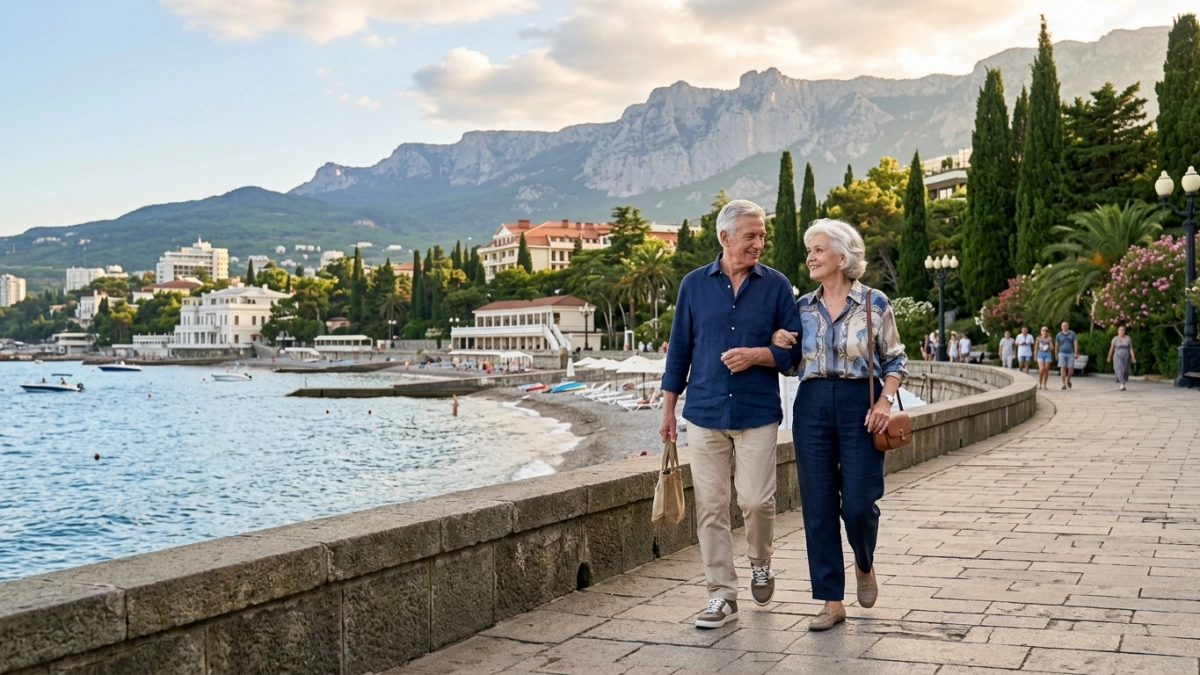 Море под боком и полное спокойствие: 3 крымских города, созданные для жизни после 60