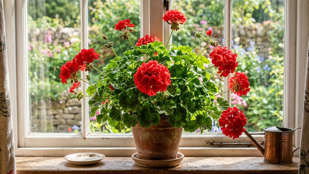 Превратила свои пеларгонии в пышные шары: цветут без остановки с мая по октябрь — простейший способ