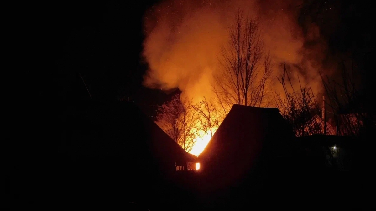 В Усольском районе за неделю случилось два пожара в частных домах