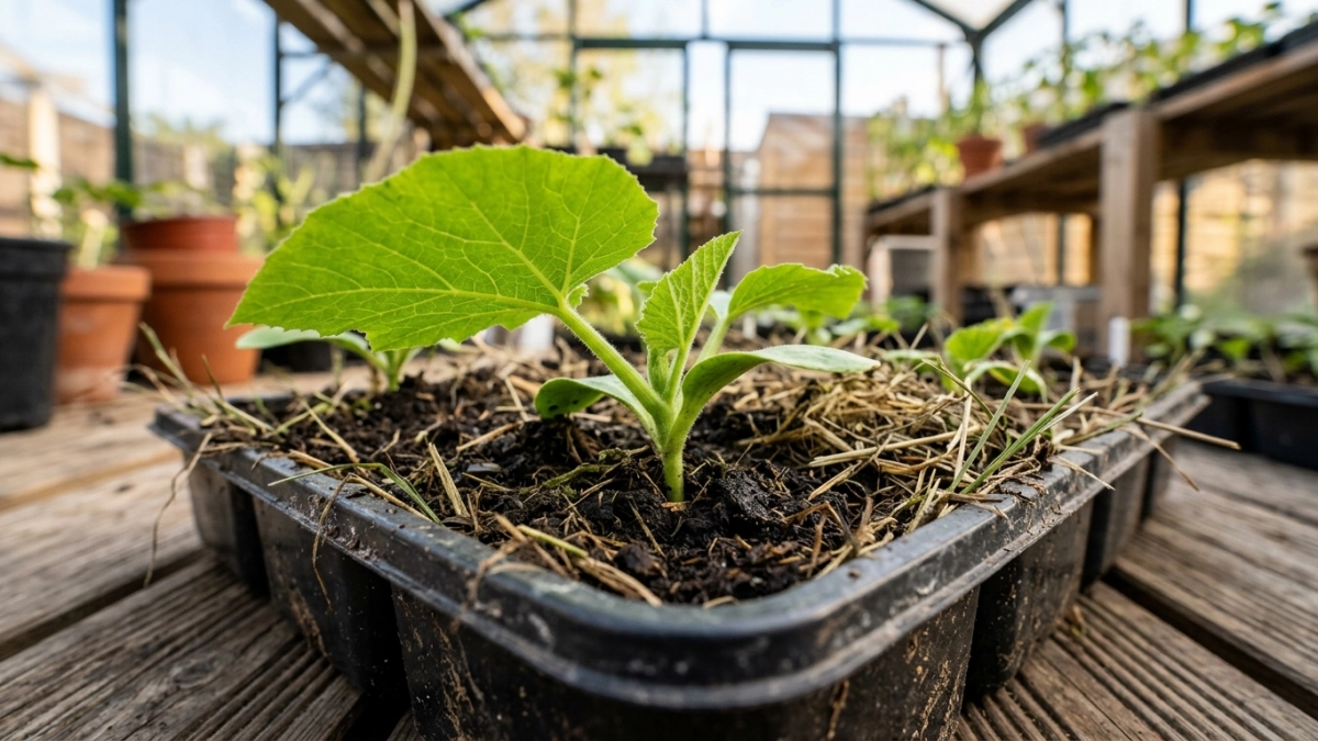 Собираю урожай кабачков на месяц раньше – просто высаживаю их в "умные" органические ящики