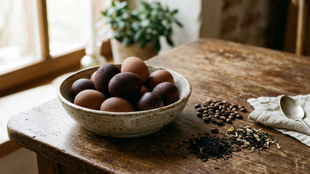 Пасхальные яйца станут восхитительного шоколадного оттенка: никакой химии — выручит домашний напиток