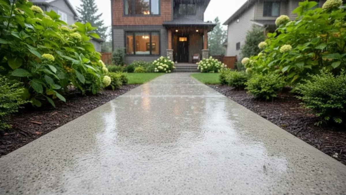 Мыльный бетон — новый тренд: как сделать чистую и прочную садовую дорожку за один день