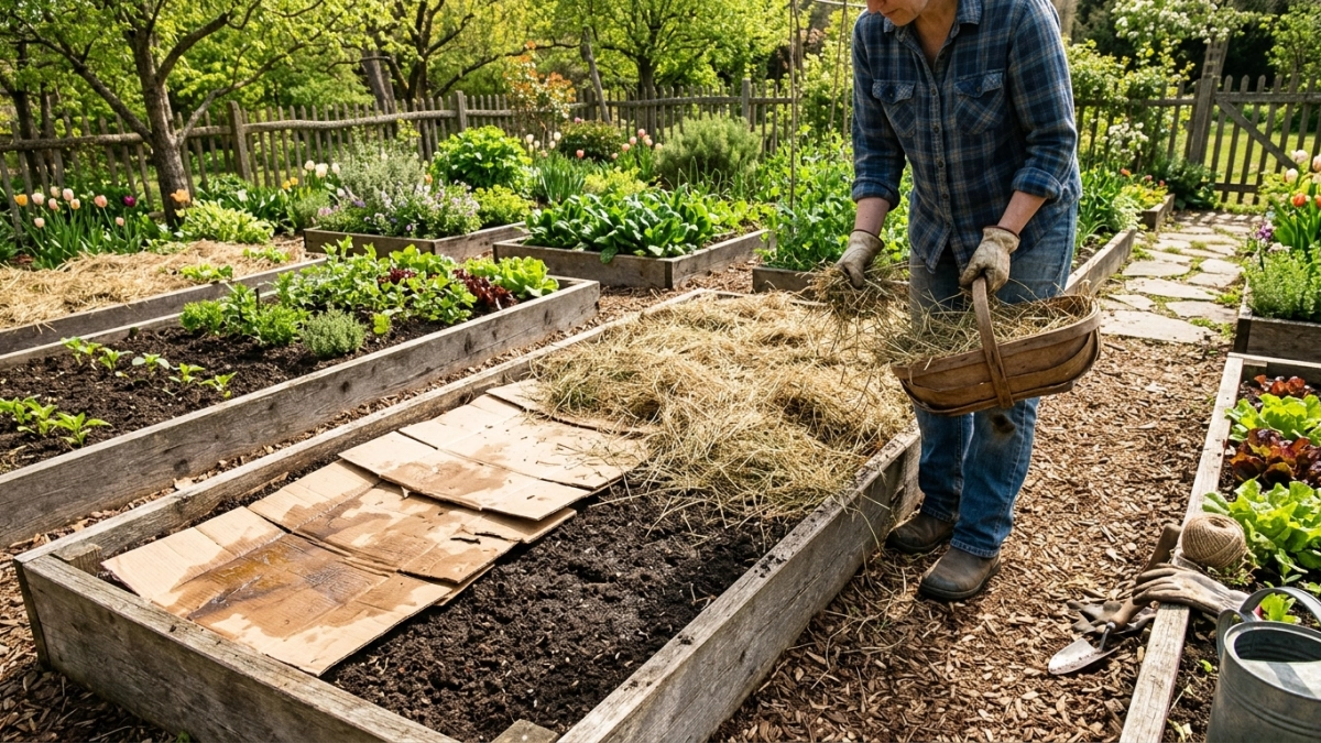 Зачем дачники собирают старые коробки: 4 способа использовать картон на участке