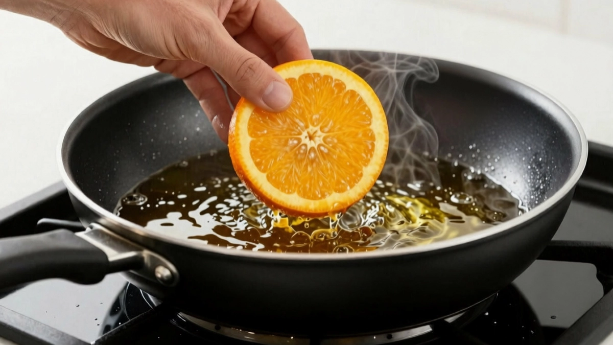 Бросаю апельсин в горячее масло и получаю вкуснейший десерт: хрустящая корочка, сочная начинка — дети визжат от удовольствия