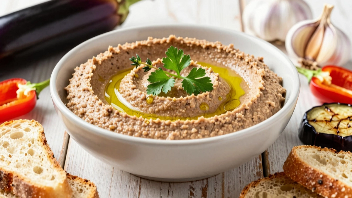 Приготовила печеночный паштет по-новому, без жарки и варки, да еще и с баклажанами — невероятно вкусно