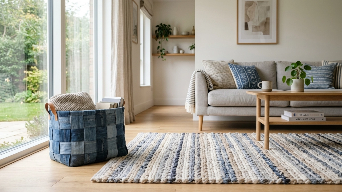 Старая футболка и час времени: создаю предмет декора, который соседи просят сделать и им