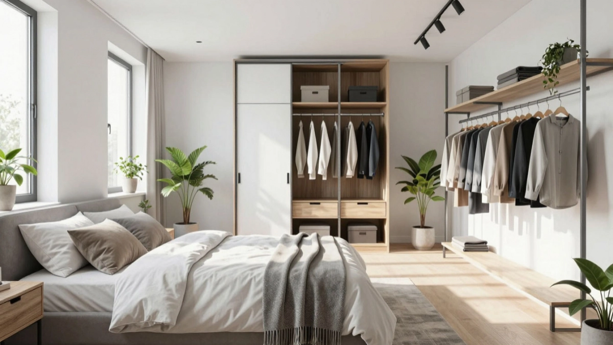 Шкафы-купе больше не в моде: как сегодня оформляют зоны для хранения вещей