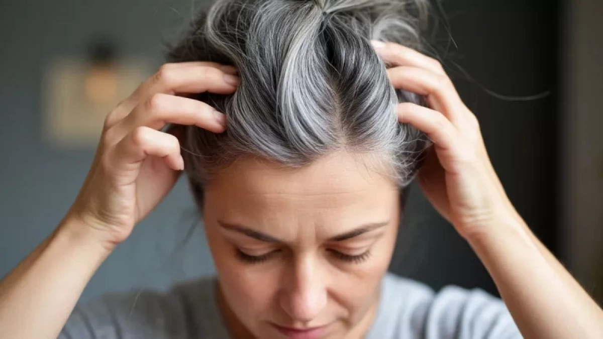 2 ложки — и на седину: о "серебре" в волосах забыли — вернули им естественный цвет