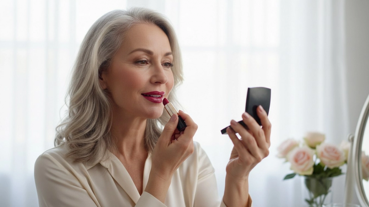 "Теперь всегда так делаю. Знакомые говорят, что помолодела": простые штрихи в макияже для женщин 50+