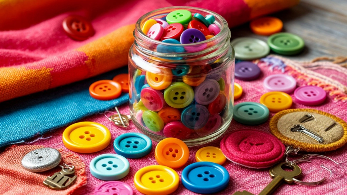 Пуговицы берегу как зеницу ока — они всегда полезны: 5 идей, что с ними сделать